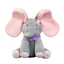 Elefante de Pelúcia que Canta e Interage